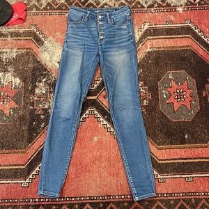 American eagle button up jean
